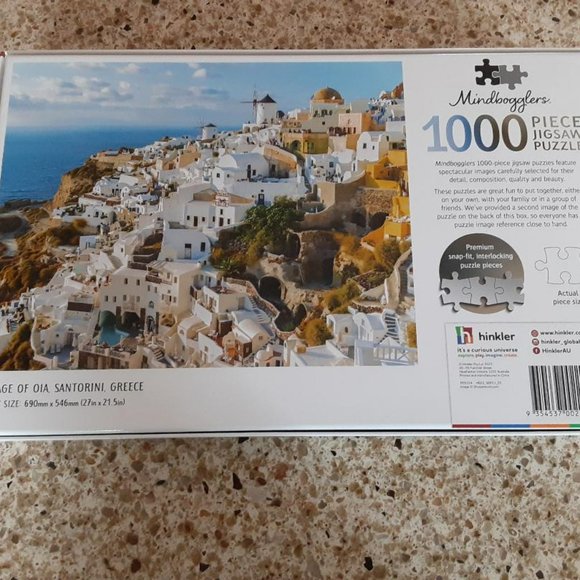 Jigsaw Puzzle, 1000-piece, Santorini Greece - Picture 3 of 5
